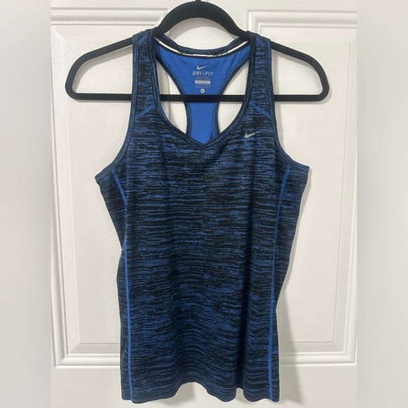 Nike Tops - Nike Blue Dry Fit  Women’s activewear racerback tank‎ size Small